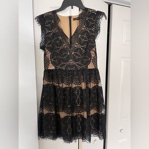 Black and tan dress size Small